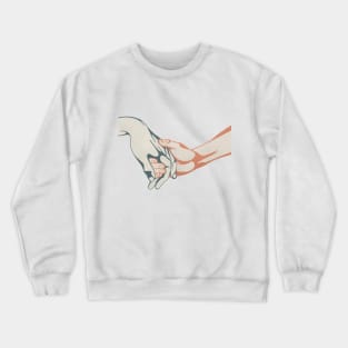 Holding hands Crewneck Sweatshirt